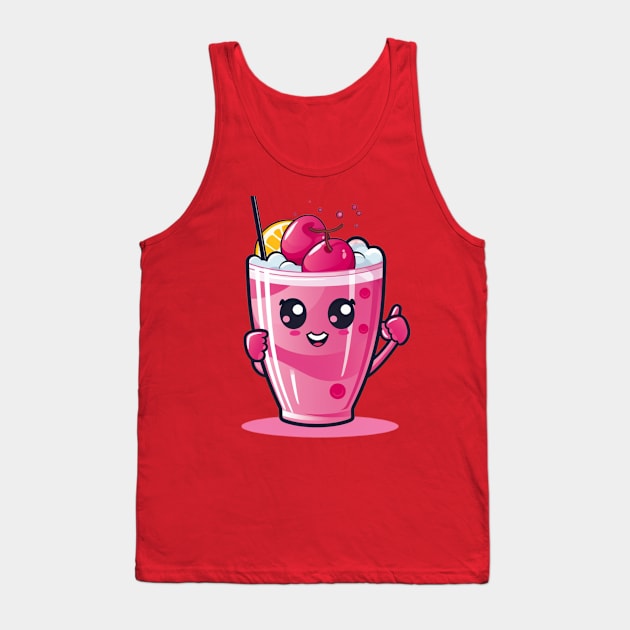 Soft drink cute T-Shirt cute giril Tank Top by nonagobich